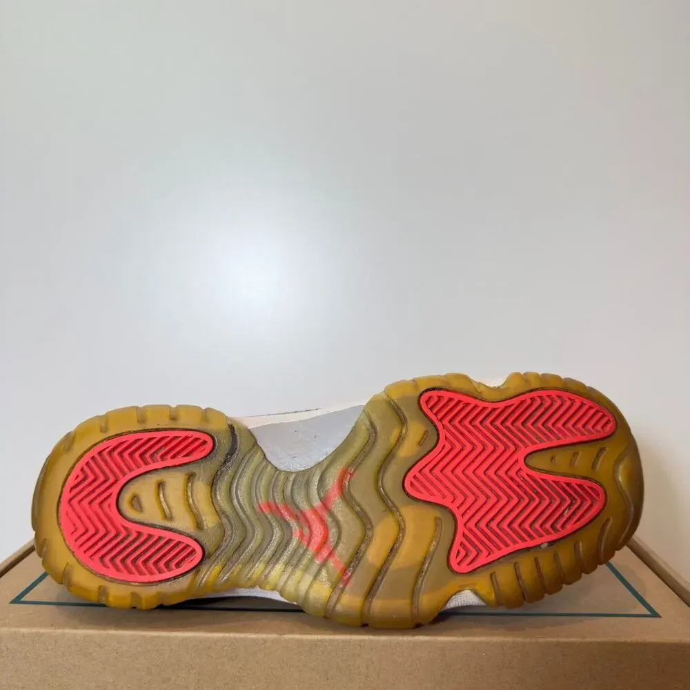 Nike Air Jordan Future Youth 5 Gray Knit Red Basketball Casual Sneakers Shoes